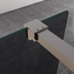 BWS Inloopdouche Pro Line Rookglas 100x200 8mm Nano Coating -Badkamer Thuis bws inloopdouche pro line rookglas nano coating 2 2