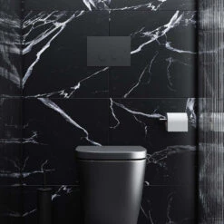 Bedieningspaneel Hotbath Cobber T.b.v. Geberit UP320 Mat Zwart