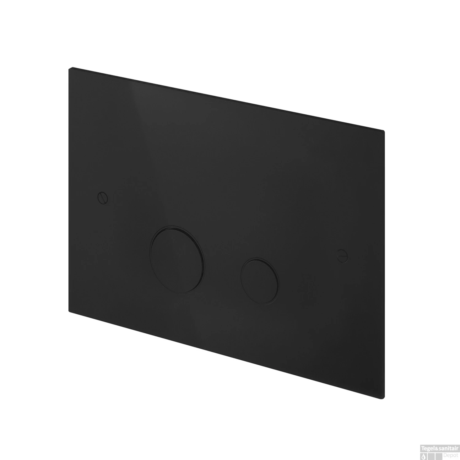 Bedieningspaneel Hotbath Cobber T.b.v. Geberit UP320 Mat Zwart - Afbeelding 2