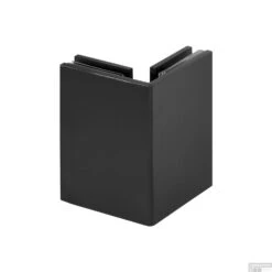 Inloopdouche Compleet Just Creating Profielloos 90x90/30 Cm Reversed Mat Zwart -Badkamer Thuis complete profielloze inloopdouche antraciet 4572 5 17