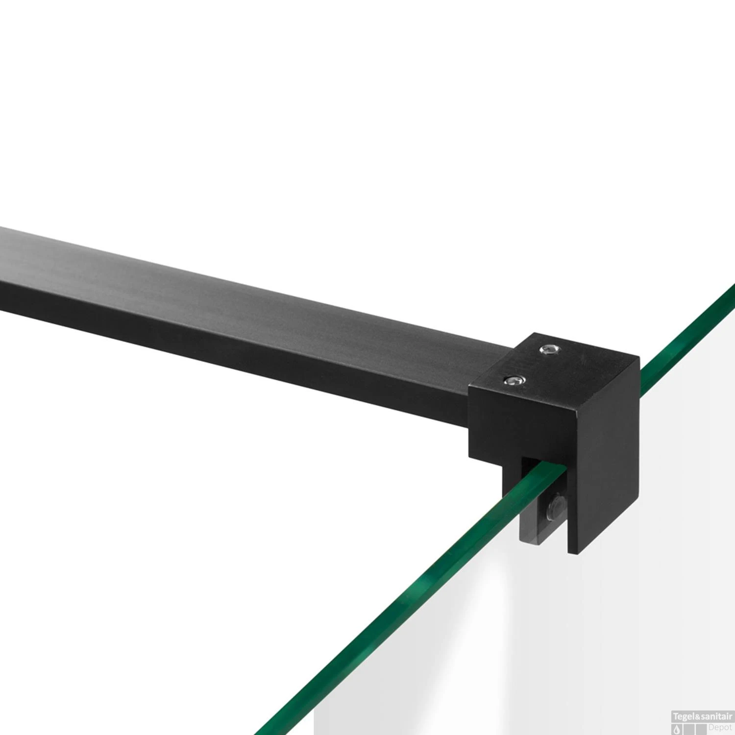 Inloopdouche Compleet Just Creating Profielloos 110/40 Cm Mat Zwart 7 Inloopdouche Compleet Just Creating Profielloos 110/40 Cm Mat Zwart - Afbeelding 5