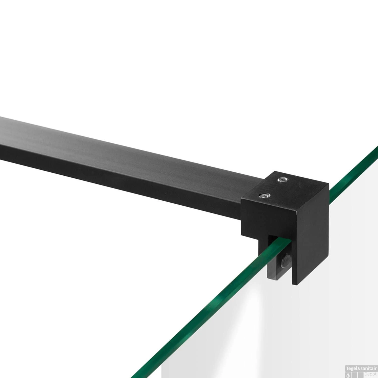 Inloopdouche Compleet Just Creating Profielloos 120/40 Cm Mat Zwart 7 Inloopdouche Compleet Just Creating Profielloos 120/40 Cm Mat Zwart - Afbeelding 5