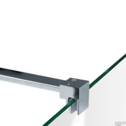 Doorloopdouche Compleet Just Creating Profielloos 100x200 Cm 100/40/40 Chroom -Badkamer Thuis complete profielloze inloopdouche chroom 4555 2 54