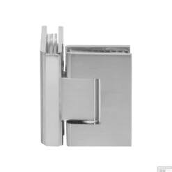 Inloopdouche Compleet Just Creating Profielloos 110/40 Cm Draaibaar RVS -Badkamer Thuis complete profielloze inloopdouche geborsteld 4563 5 3