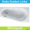 Ligbad Riho Delta Links 150 X 80 Cm Whirlpool Dubbel Systeem -Badkamer Thuis delta dubbel links hoofdfoto 4