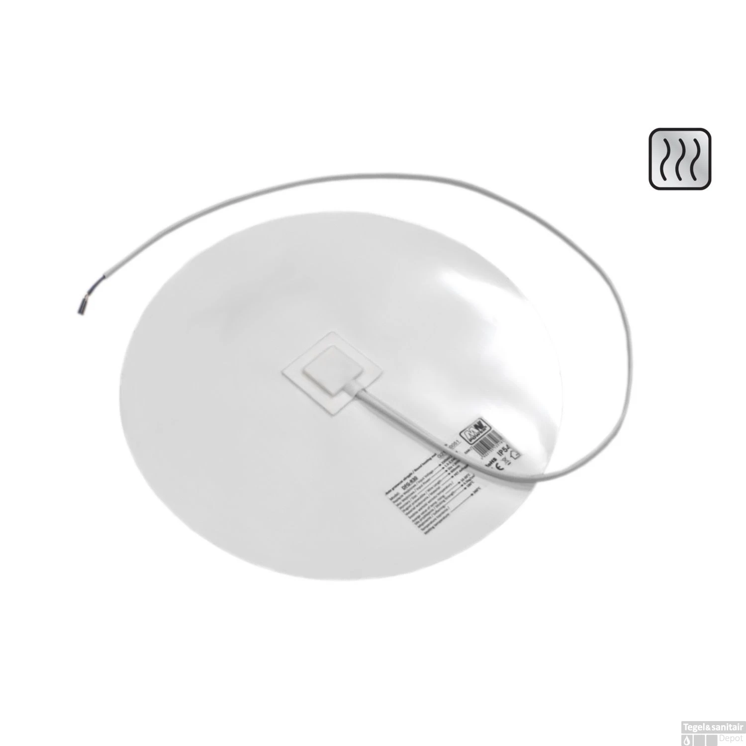 Spiegelverwarming Sanicare Zelfklevend 40cm Rechtstreeks Op Het Lichtnet Aan Te Sluiten 4 Spiegelverwarming Sanicare Zelfklevend 40cm Rechtstreeks Op Het Lichtnet Aan Te Sluiten - Afbeelding 2