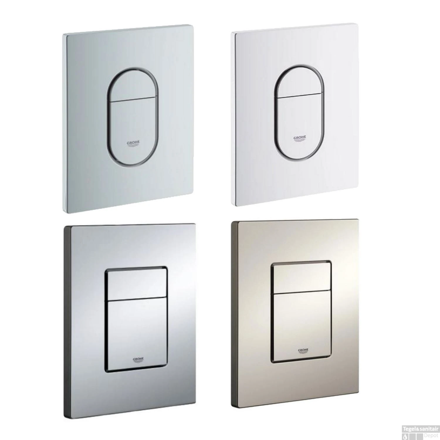 Grohe Rapid SL Toiletset Set18 Wiesbaden Vesta Junior Rimless 47 Cm Met Grohe Arena Of Skate Drukplaat 4 Grohe Rapid SL Toiletset Set18 Wiesbaden Vesta Junior Rimless 47 Cm Met Grohe Arena Of Skate Drukplaat - Afbeelding 2