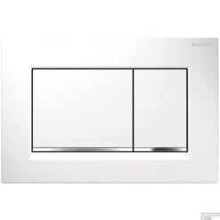 Drukplaat Geberit Sigma 30 DF Wit