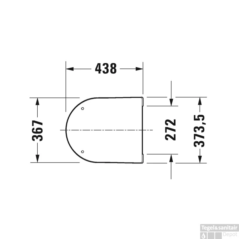 Duravit Toiletzitting ME By Starck Softclose En Quickrelease Systeem 43.8x37.4x5.1 Cm Duroplast Wit 4 Duravit Toiletzitting ME By Starck Softclose En Quickrelease Systeem 43.8x37.4x5.1 Cm Duroplast Wit - Afbeelding 2