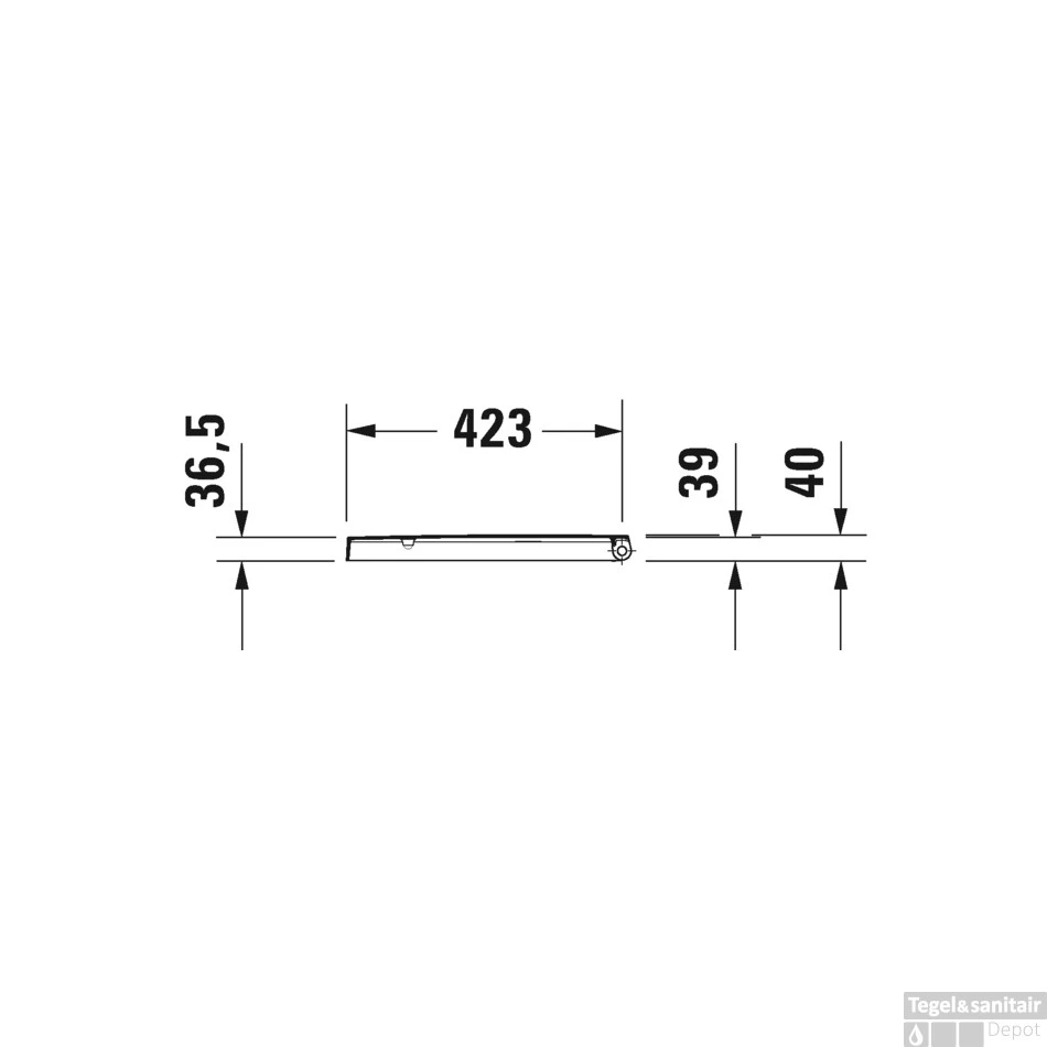 Duravit Toiletzitting ME By Starck Softclose En Quickrelease Systeem 43.8x37.4x5.1 Cm Duroplast Wit 6 Duravit Toiletzitting ME By Starck Softclose En Quickrelease Systeem 43.8x37.4x5.1 Cm Duroplast Wit - Afbeelding 4