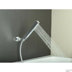 Losse Staafhanddouche Sapho 1-stand Regen Vierkant 23 Cm Chroom -Badkamer Thuis f28 losse staafhanddouche sapho 1 stand regen 23 cm chroom 2