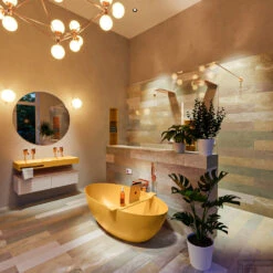 FLOAT Vrijstaand Bad 170x80cm Kleur Ocher / Ocher -Badkamer Thuis float 2 00027