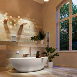 FLOAT Vrijstaand Bad 170x80cm Kleur Linen / Linen -Badkamer Thuis float 3 00017