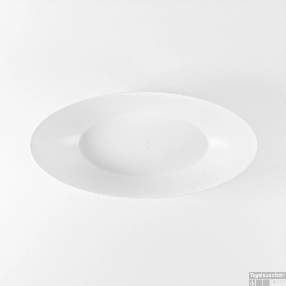 FLOAT Vrijstaand Bad 170x80cm Kleur Talc / Talc 10 FLOAT Vrijstaand Bad 170x80cm Kleur Talc / Talc - Afbeelding 8