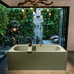 FREEZE Vrijstaand Bad 180x85cm Kleur Army / Army 13 FREEZE Vrijstaand Bad 180x85cm Kleur Army / Army -Badkamer Thuis freeze 2 00023