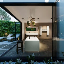 FREEZE Vrijstaand Bad 180x85cm Kleur Greey / Talc -Badkamer Thuis freeze 3 00005