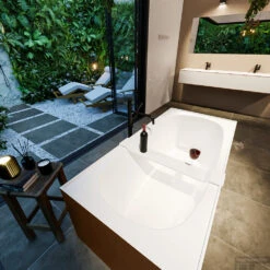 FREEZE Vrijstaand Bad 180x85cm Kleur Rust / Talc -Badkamer Thuis freeze 4 00011