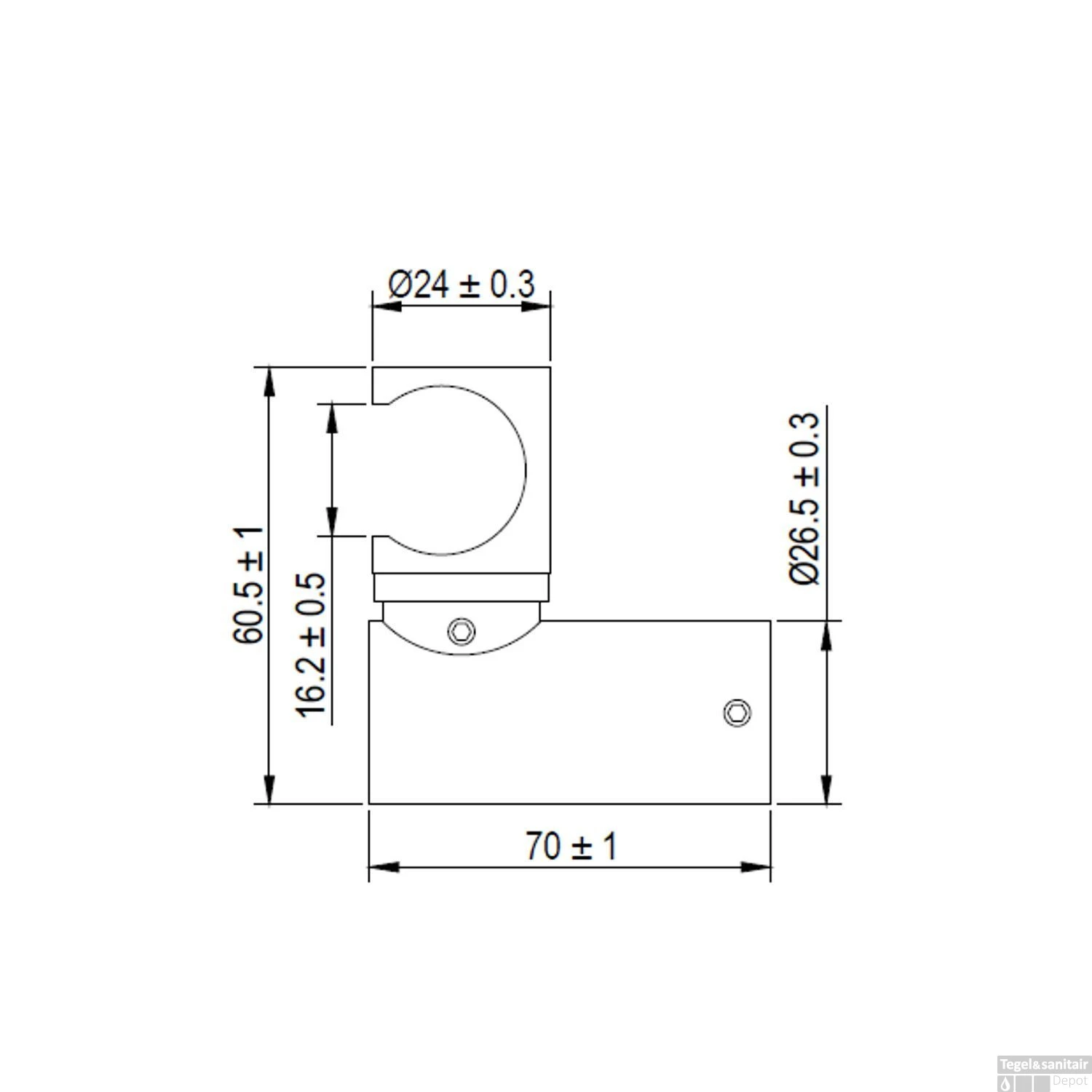 Handdouchehouder Brauer Gold Edition Wand Geborsteld Goud 4 Handdouchehouder Brauer Gold Edition Wand Geborsteld Goud - Afbeelding 2