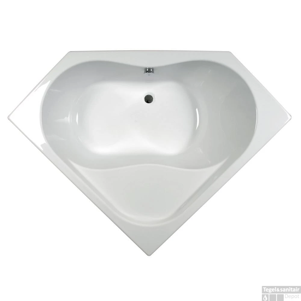 Hoekbad Allibert Inoa 145x145 Cm 4 Hoekbad Allibert Inoa 145x145 Cm - Afbeelding 2