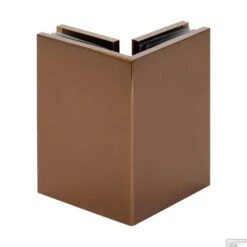 Doorloopdouche Compleet Just Creating Profielloos 120x200 Cm 120/30/30 Koper -Badkamer Thuis hoekbevestiging just creating 2 stuks t.b.v. w1 en w2 koper shop 1 57