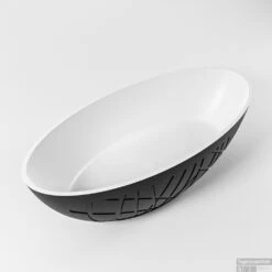 HOLM Vrijstaand Bad 180x85cm Kleur Urban / Talc