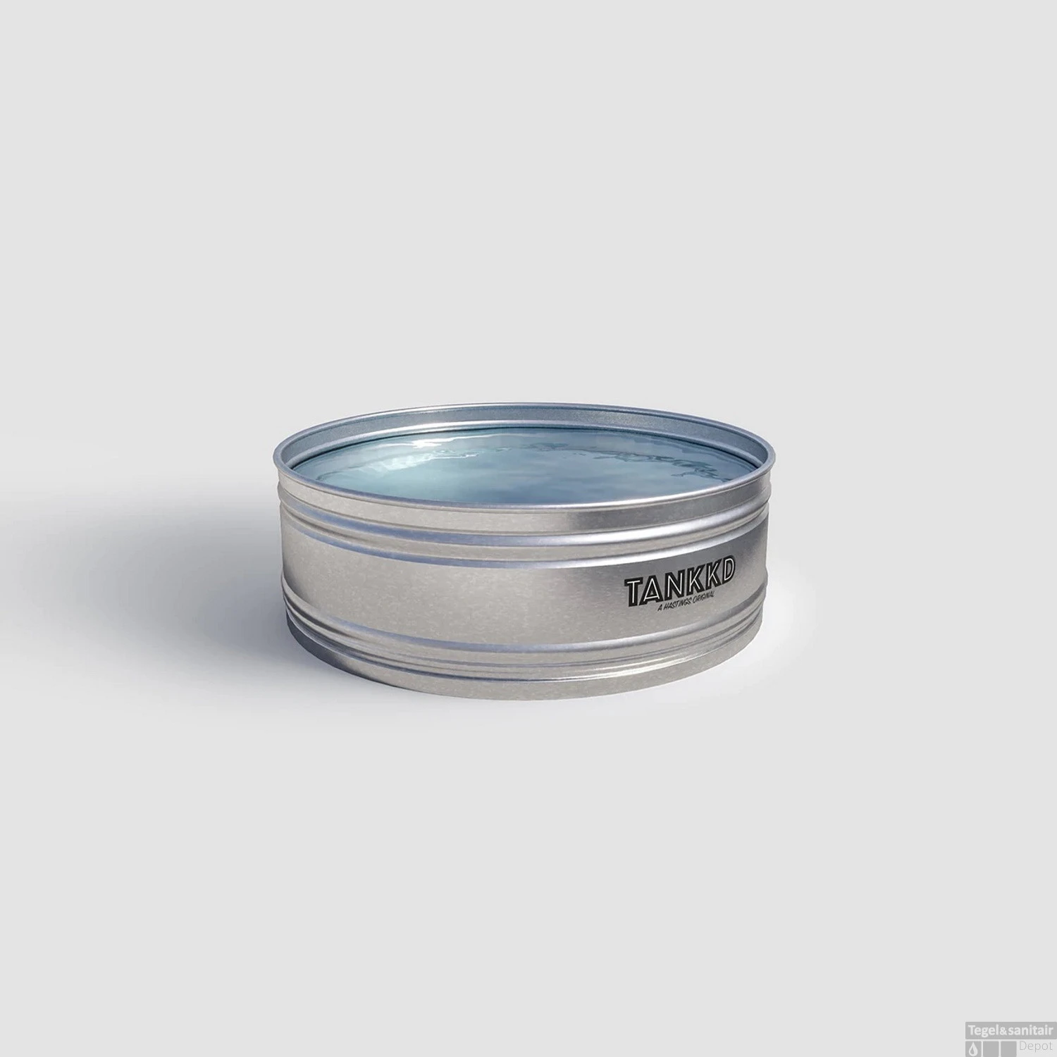 Tankkd IJsbad | Black Label Round | 183cm Aluminium