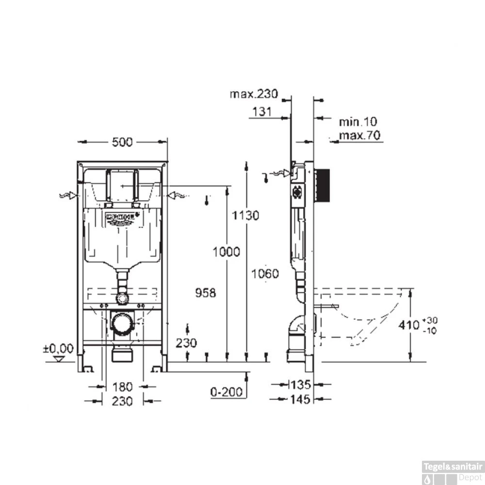 Grohe Rapid SL Toiletset Set01 Basic Smart Met Grohe Arena Of Skate Drukplaat 9 Grohe Rapid SL Toiletset Set01 Basic Smart Met Grohe Arena Of Skate Drukplaat - Afbeelding 7