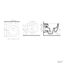 Bidet Wandcloset Isvea Sentiment I Wit Met Sproeier (Inclusief Zitting) 11 Bidet Wandcloset Isvea Sentiment I Wit Met Sproeier (Inclusief Zitting) -Badkamer Thuis isvea sentiment bidet tech