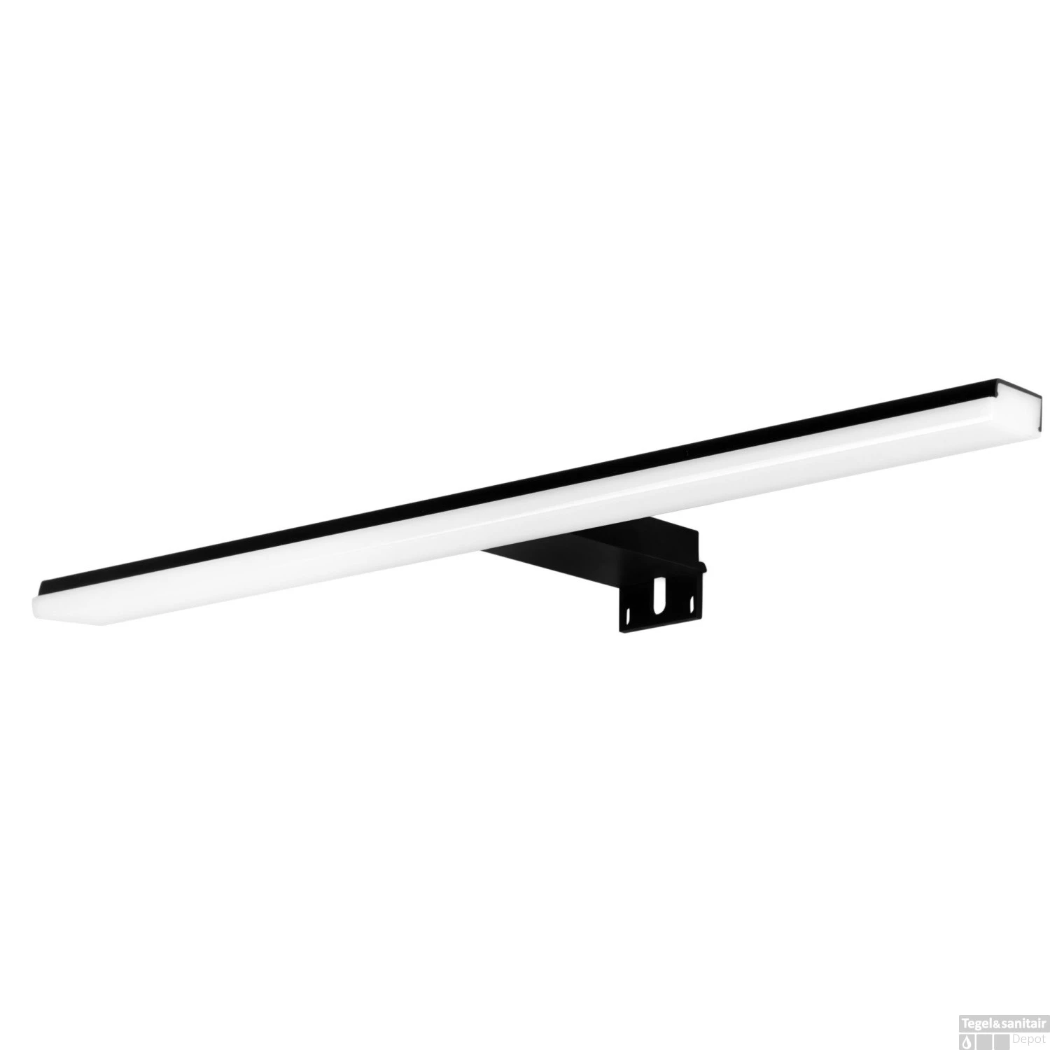 LED Spiegellamp Allibert Blitz 10 Watt 45,8x4x11,2cm Mat Zwart 3 LED Spiegellamp Allibert Blitz 10 Watt 45,8x4x11,2cm Mat Zwart