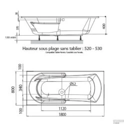 Ligbad Allibert Namea Rechtoek Toplax Duobad Wit 180x80 Cm 7 Ligbad Allibert Namea Rechtoek Toplax Duobad Wit 180x80 Cm -Badkamer Thuis ligbad allibert namea rechtoek toplax duobad wit 180x80 cm tech