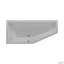 Ligbad Beterbad Xenz Society Compact Links 180x80x44 Cm Cement