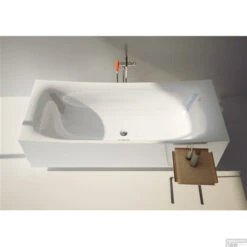 Ligbad Clou Hammock 200x85x59cm Acryl Glans Wit (Vrijstaand) -Badkamer Thuis ligbad clou hammock 200x85x59cm acryl glans wit vrijstaand detail1