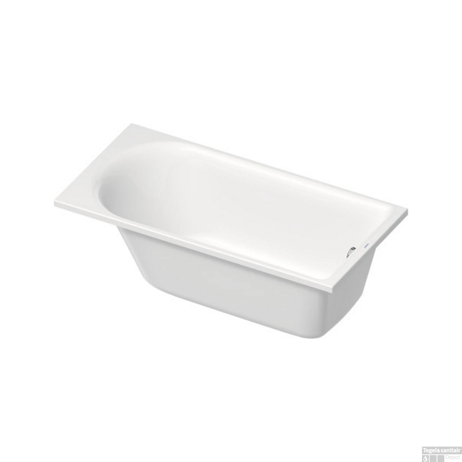 Ligbad Duravit D-Neo Inbouw 150x75x48.5 Cm Wit 4 Ligbad Duravit D-Neo Inbouw 150x75x48.5 Cm Wit - Afbeelding 2
