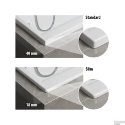 Ligbad Polysan Cleo Slim Inbouw 180x90x48 Cm Wit -Badkamer Thuis ligbad polysan cleo slim inbouw 180x90x48 cm wit sph13111s 2