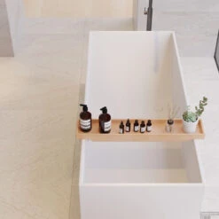 Ligbad Vrijstaand Ideavit Solidstar 170x72x55 Cm Solid Surface Mat Wit -Badkamer Thuis ligbad vrijstaand ideavit solidstar 170x72x55 cm solid surface mat wit sfeer