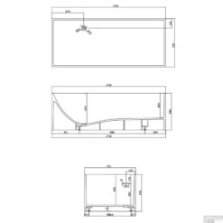 Ligbad Vrijstaand Ideavit Solidstar 170x72x55 Cm Solid Surface Mat Wit -Badkamer Thuis ligbad vrijstaand ideavit solidstar 170x72x55 cm solid surface mat wit tec