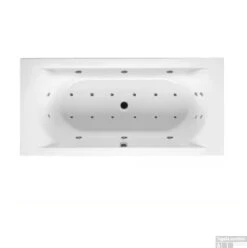 Ligbad Riho Linares 180 X 80 Cm Mat Wit Whirlpool Dubbel Systeem 6 Ligbad Riho Linares 180 X 80 Cm Mat Wit Whirlpool Dubbel Systeem -Badkamer Thuis linares dubbel hoofdfoto shop 1