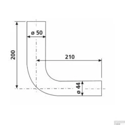 Losse Valpijp Riko 4.4/5.0 Cm Tbv Laaghangend Reservoir -Badkamer Thuis losse valpijp riko 4.45.0 cm tbv laaghangend reservoir tech