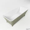 LUNDY Vrijstaand Bad 170x75cm Kleur Army / Talc 1 LUNDY Vrijstaand Bad 170x75cm Kleur Army / Talc -Badkamer Thuis lundy google 1 00010