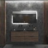 Badkamerspiegel Gliss Design Melite 100x70 Cm Met LED -Badkamer Thuis melite 1