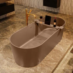 NOBLE Vrijstaand Bad 180x75cm Kleur Rust / Rust -Badkamer Thuis noble 3 00024