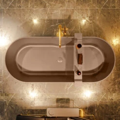 NOBLE Vrijstaand Bad 180x75cm Kleur Rust / Rust -Badkamer Thuis noble 4 00024