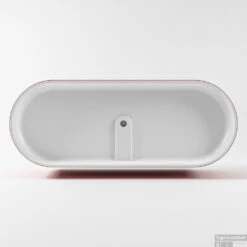 NOBLE Vrijstaand Bad 180x75cm Kleur Fire / Talc -Badkamer Thuis noble google 3 00012