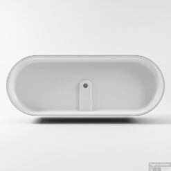 NOBLE Vrijstaand Bad 180x75cm Kleur Dark Grey / Dark Grey -Badkamer Thuis noble google 3 00022