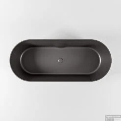 NOBLE Vrijstaand Bad 180x75cm Kleur Dark Grey / Dark Grey -Badkamer Thuis noble google 4 00022