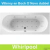 Ligbad Villeroy & Boch O.novo 190x90 Cm Balboa Whirlpool Systeem Dubbel -Badkamer Thuis o.novo 190 midden dubbel