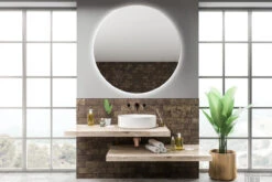 Spiegel Gliss Design Oko Rond LED Verlichting 70cm