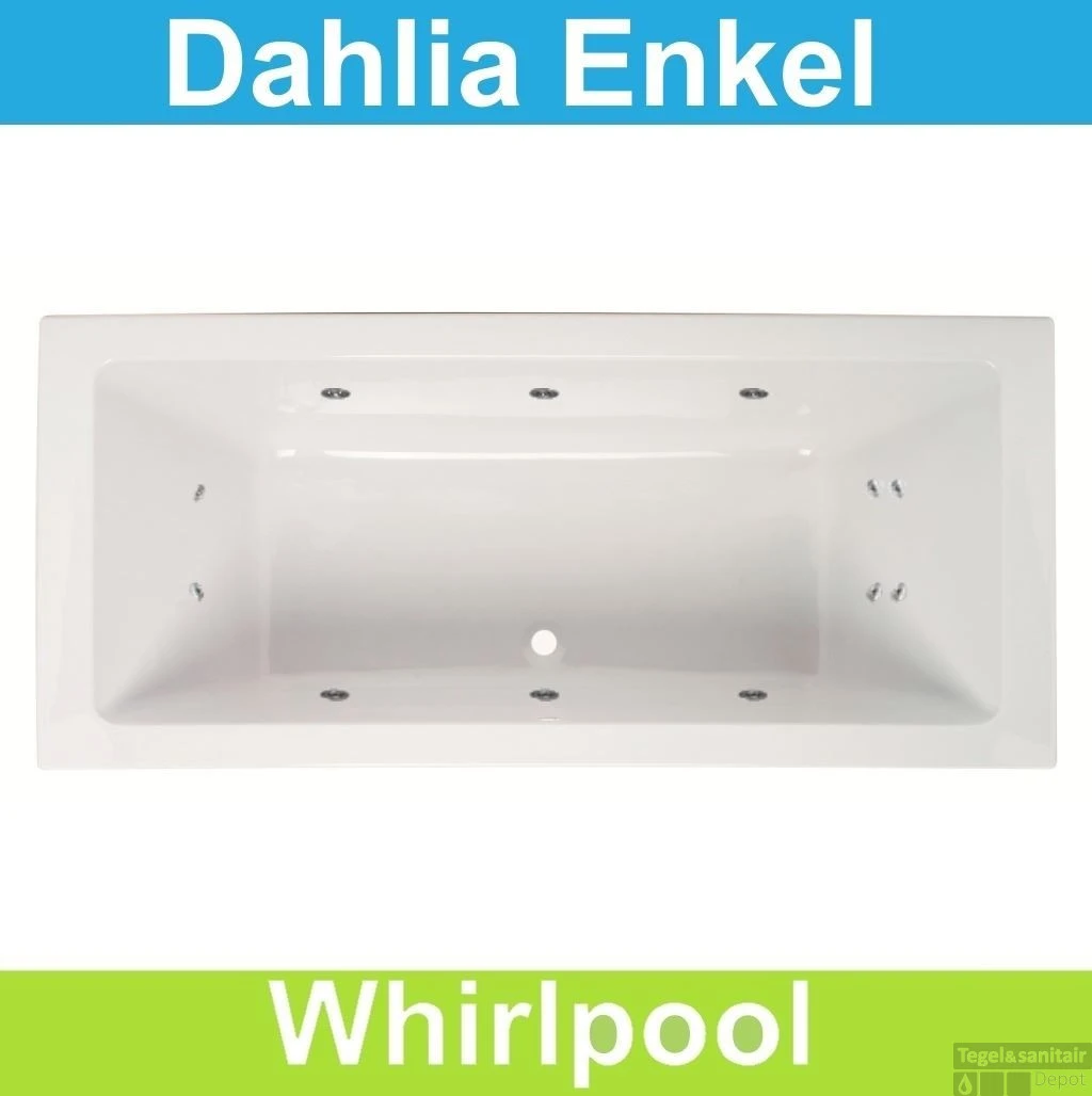 Whirlpool Boss & Wessing Dahlia 190x90 Cm Enkel Systeem 3 Whirlpool Boss & Wessing Dahlia 190x90 Cm Enkel Systeem