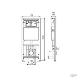 Plieger Isar Inbouwreservoir Met Geberit UP320 Duofix -Badkamer Thuis plieger isar inbouwreservoir met geberit up320 duofix tec