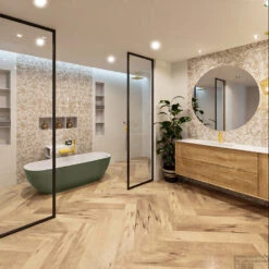 ROCK Vrijstaand Bad 170x70cm Kleur Army / Talc -Badkamer Thuis rock 1 00010